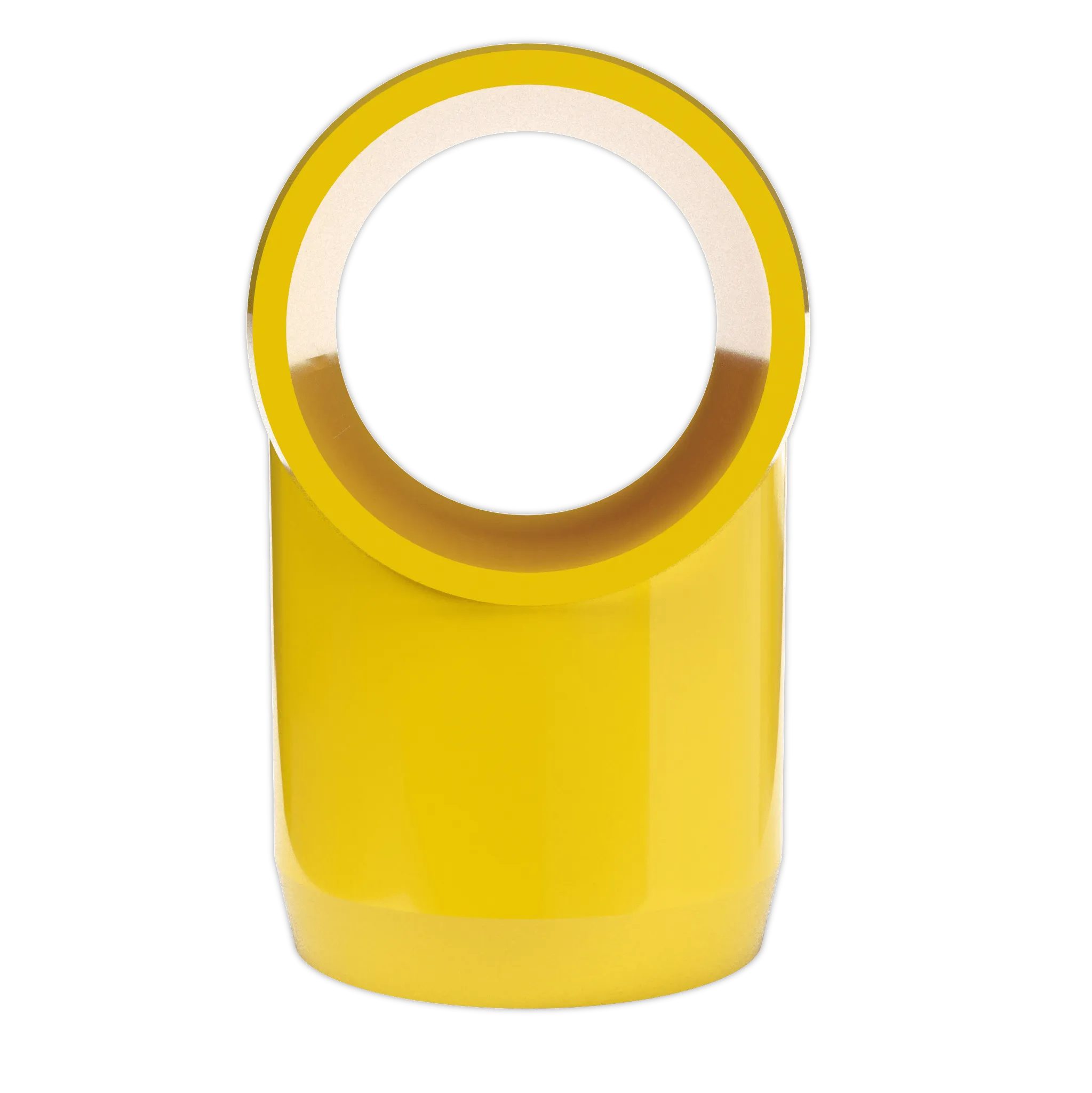 1 in. Slip Sling PVC Tee, Furniture Grade - Yellow