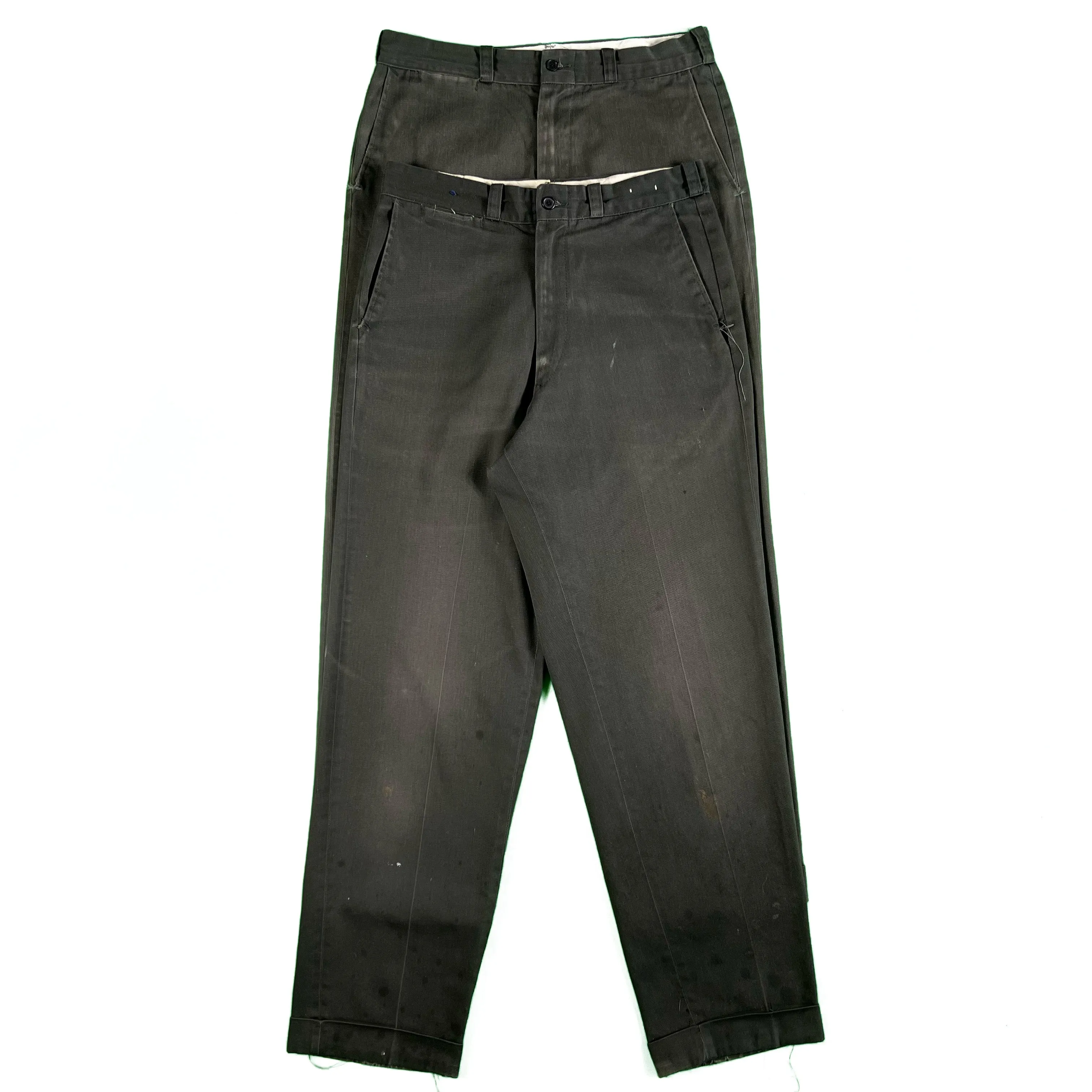 60 Faded Black/Grey Work Chinos- 30x30