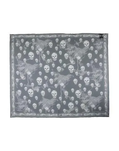 Alexander Mcqueen Women Square scarf Black -- --