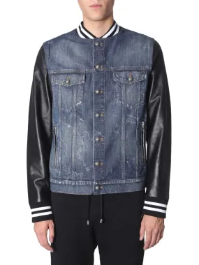 Balmain Denim Bomber Jacket