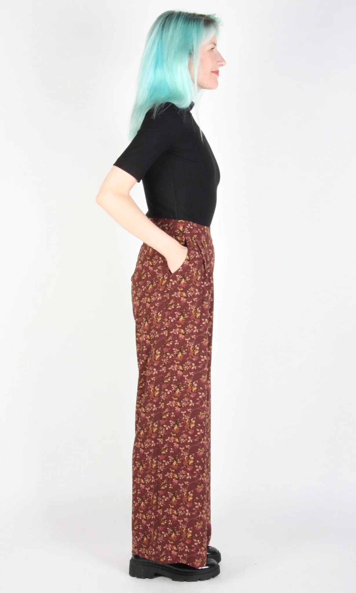 Birds of North America Bowerbird Pants - Rosewood (Online Exclusive)