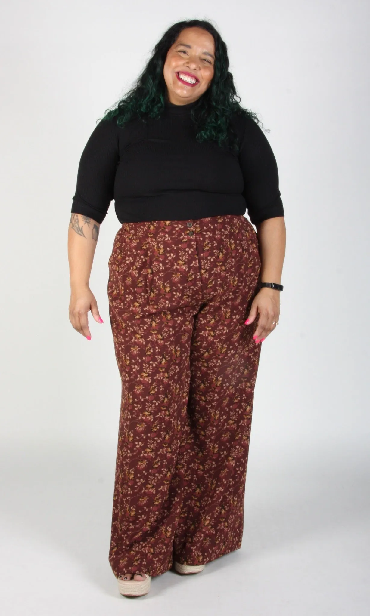 Birds of North America Bowerbird Pants - Rosewood (Online Exclusive)