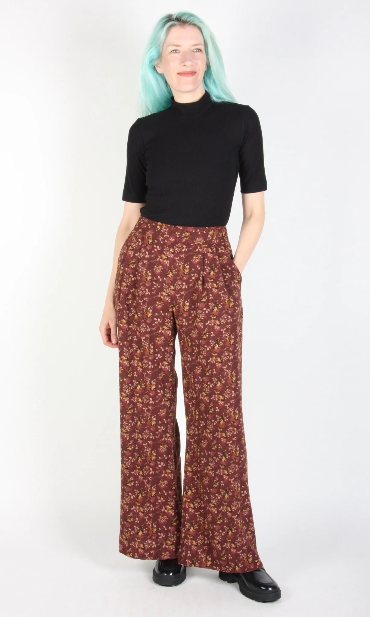 Birds of North America Bowerbird Pants - Rosewood (Online Exclusive)