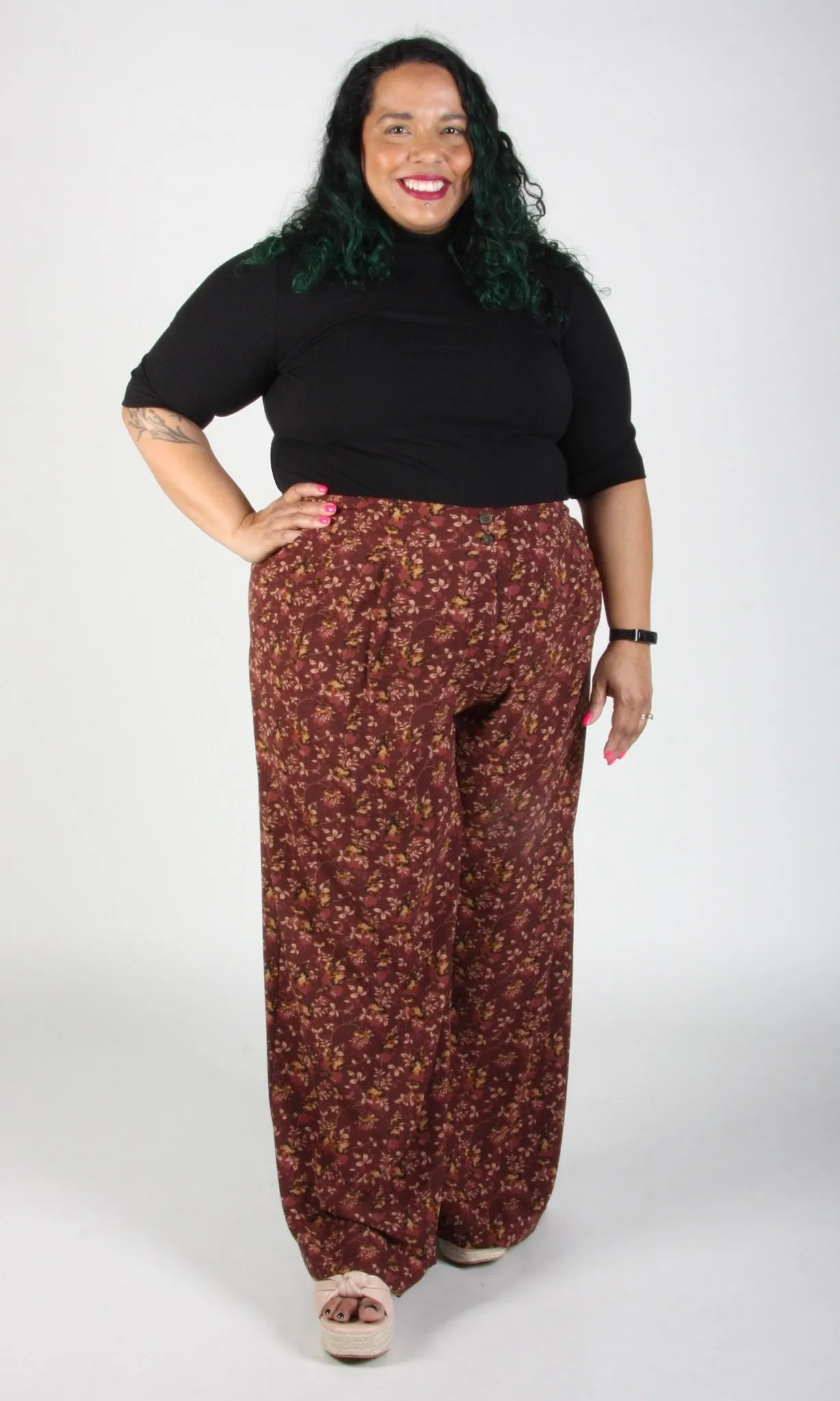 Birds of North America Bowerbird Pants - Rosewood (Online Exclusive)