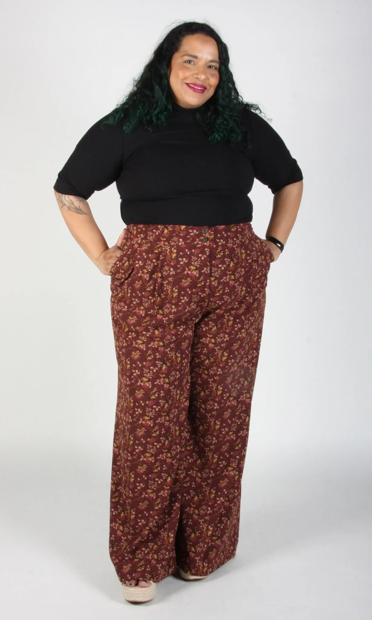 Birds of North America Bowerbird Pants - Rosewood (Online Exclusive)