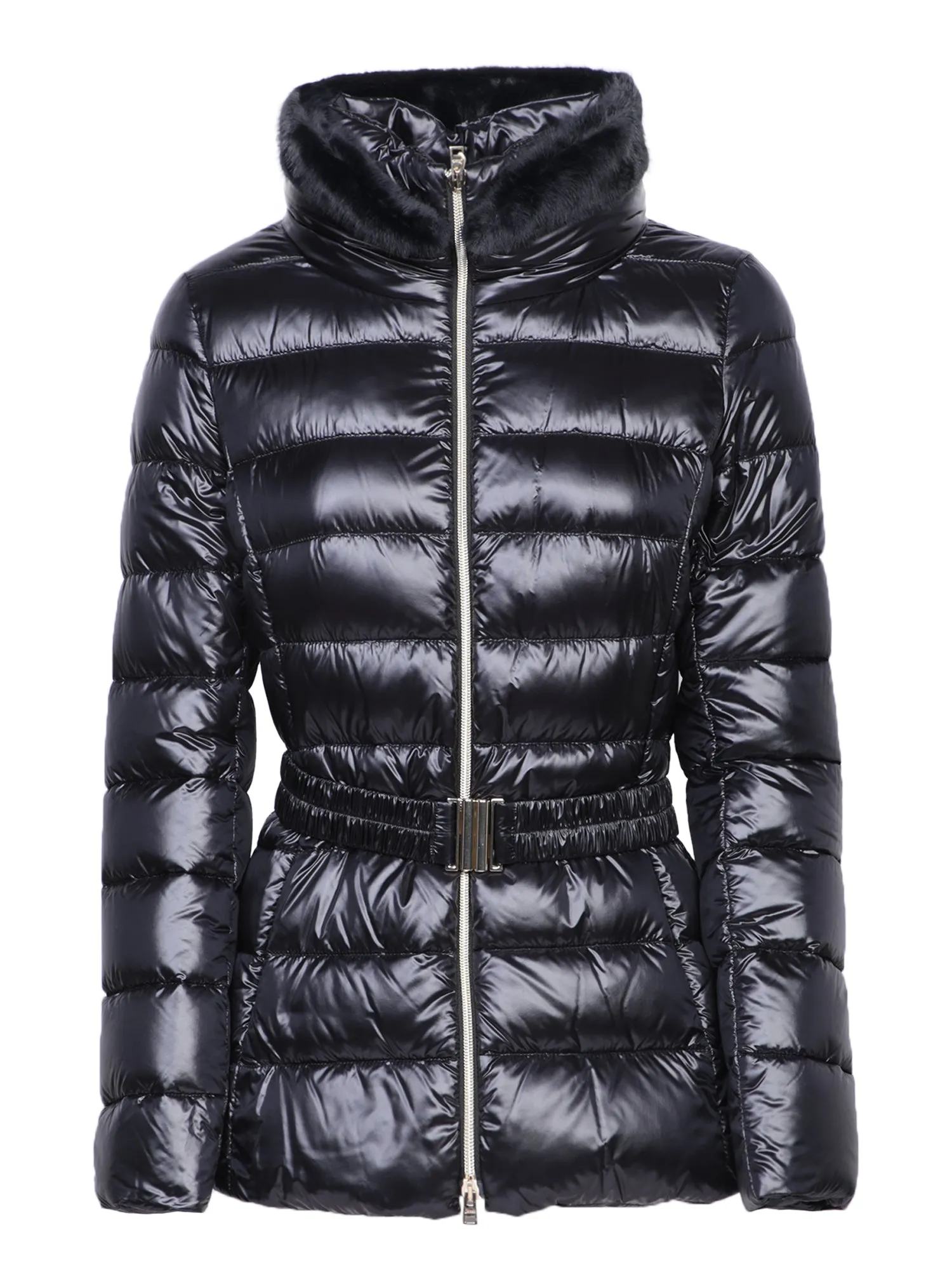 Black Monogram Puffer