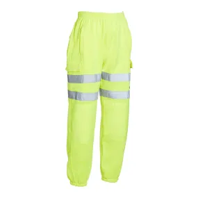 Blackrock Hi Vis Yellow Jogging Bottoms