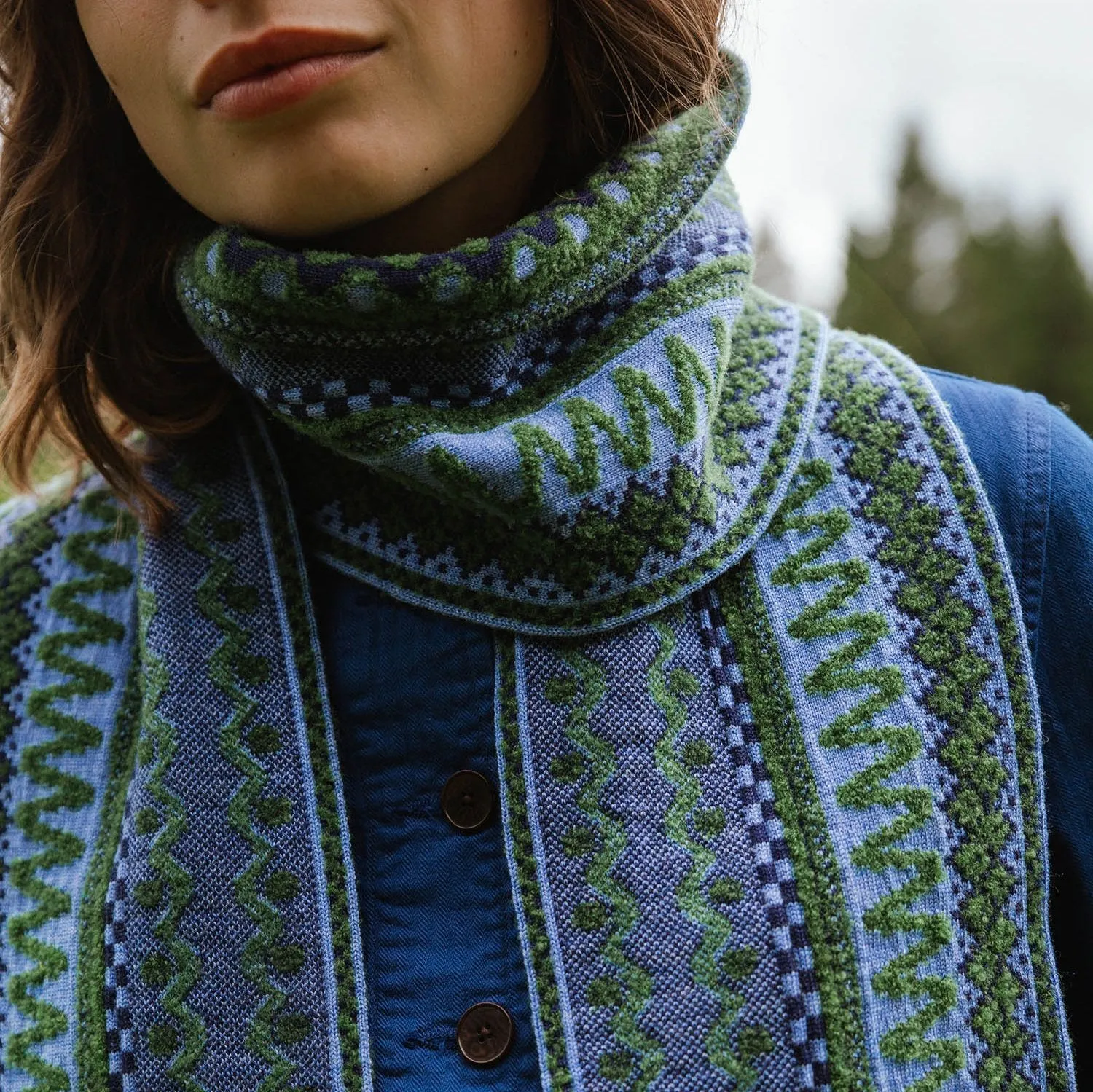 Blockley Scarf - Aster