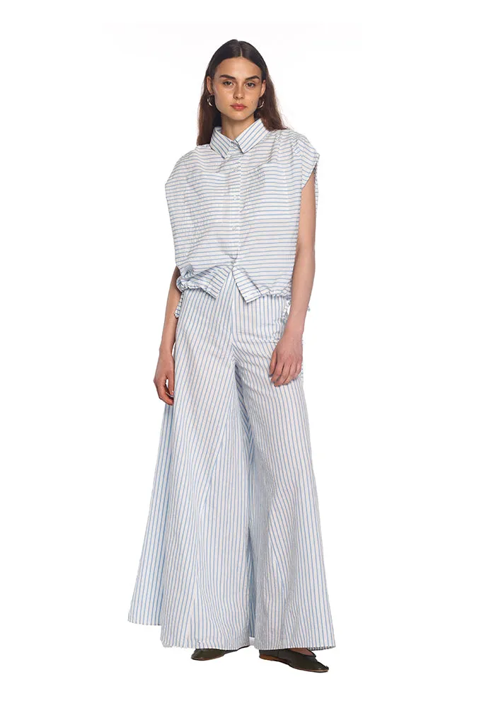 Blue Striped Kate Pants