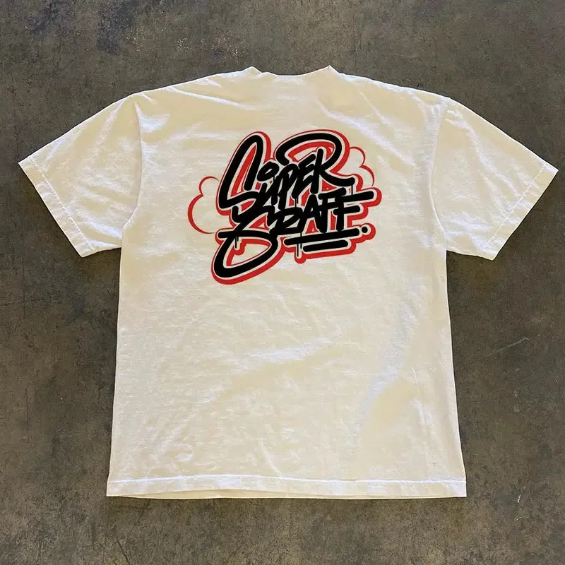 Bold Graffiti Script T-Shirt