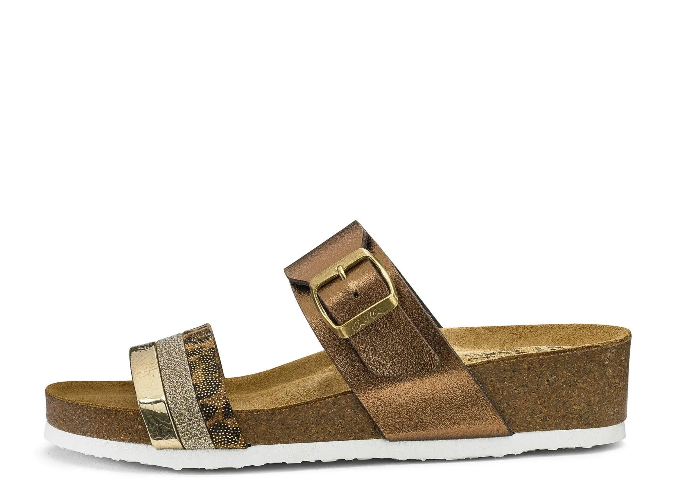 Bonnie Women's Cork Wedge Slide Sandal