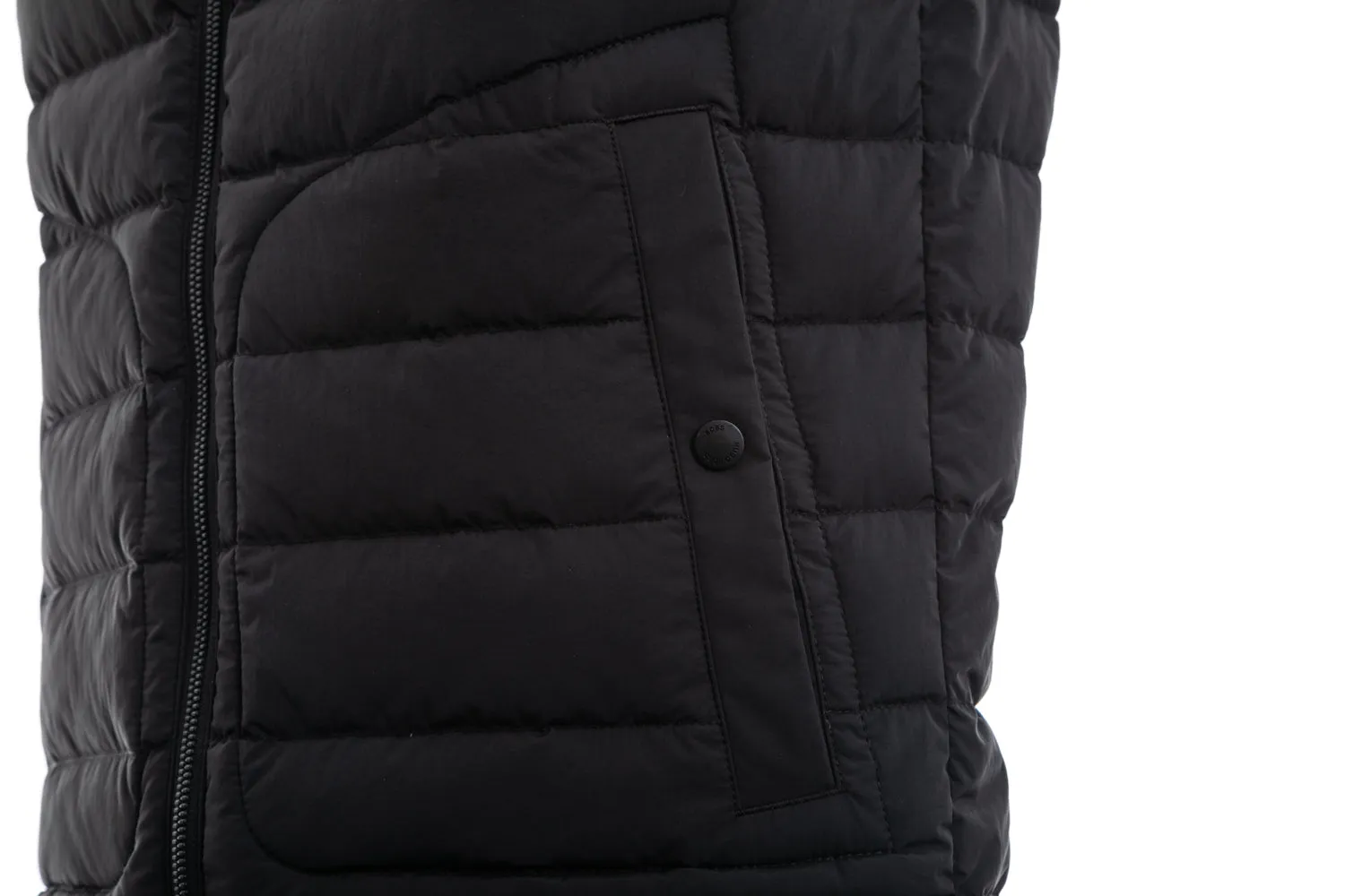 BOSS Oblu Gilet in Black