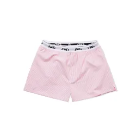 BOXER SHORTS - STRIPED PINK