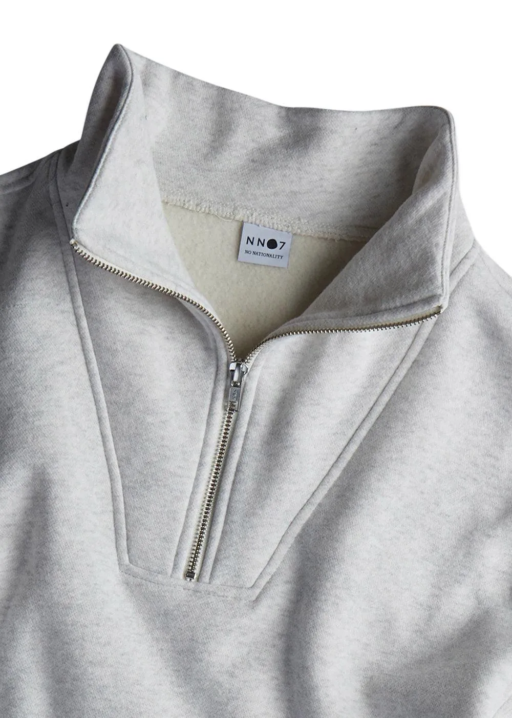 Briggs Half zip 3500 - Oat