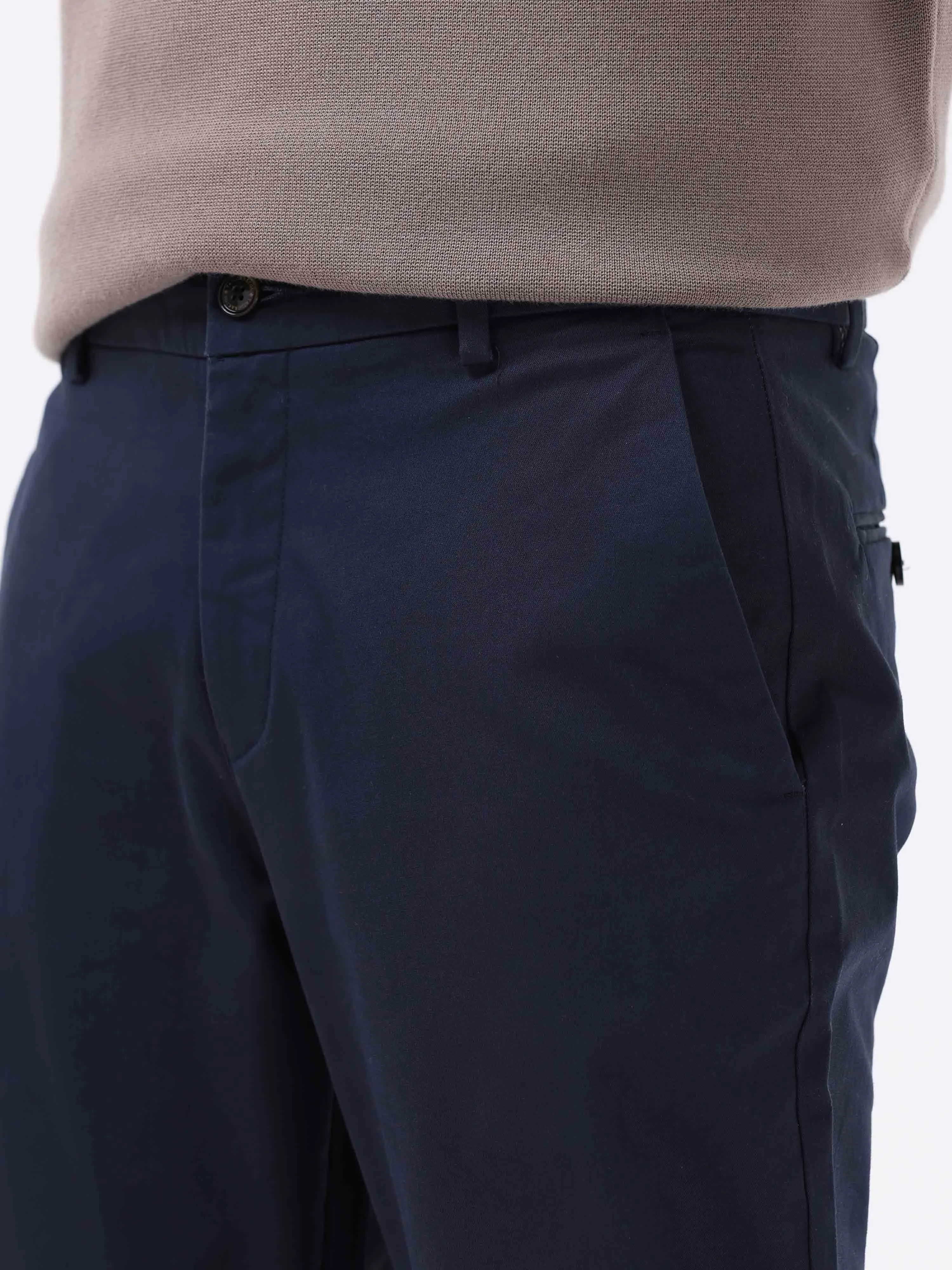 Broken Signature Navy Chino