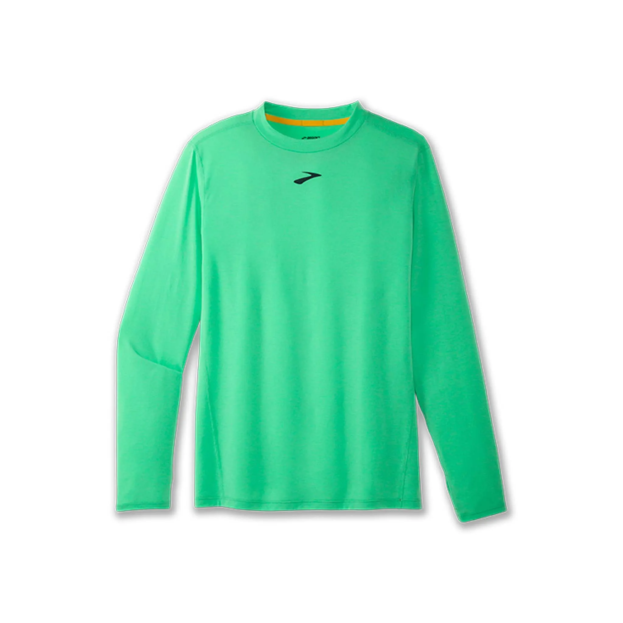 Brooks | Men's High Point Long Sleeve Top - Hyper Green