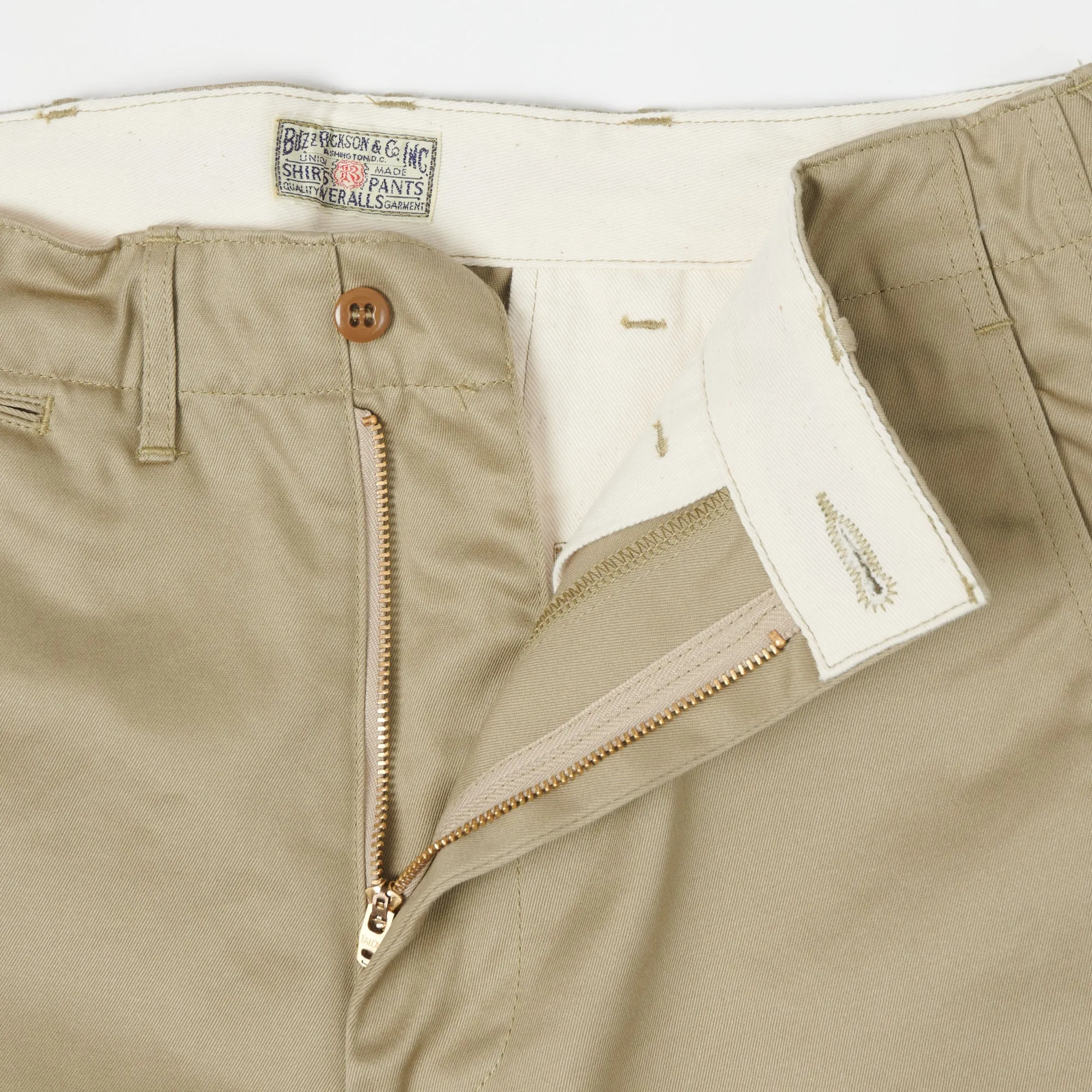 Buzz Rickson's Original-Spec. Chino Short - Khaki