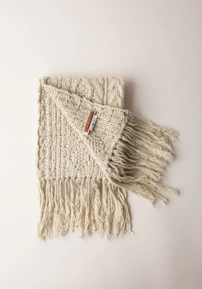 Cable Knit Scarf