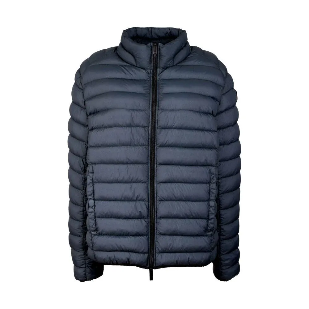 Centogrammi Chic Blue Padded Zip Vest for Men