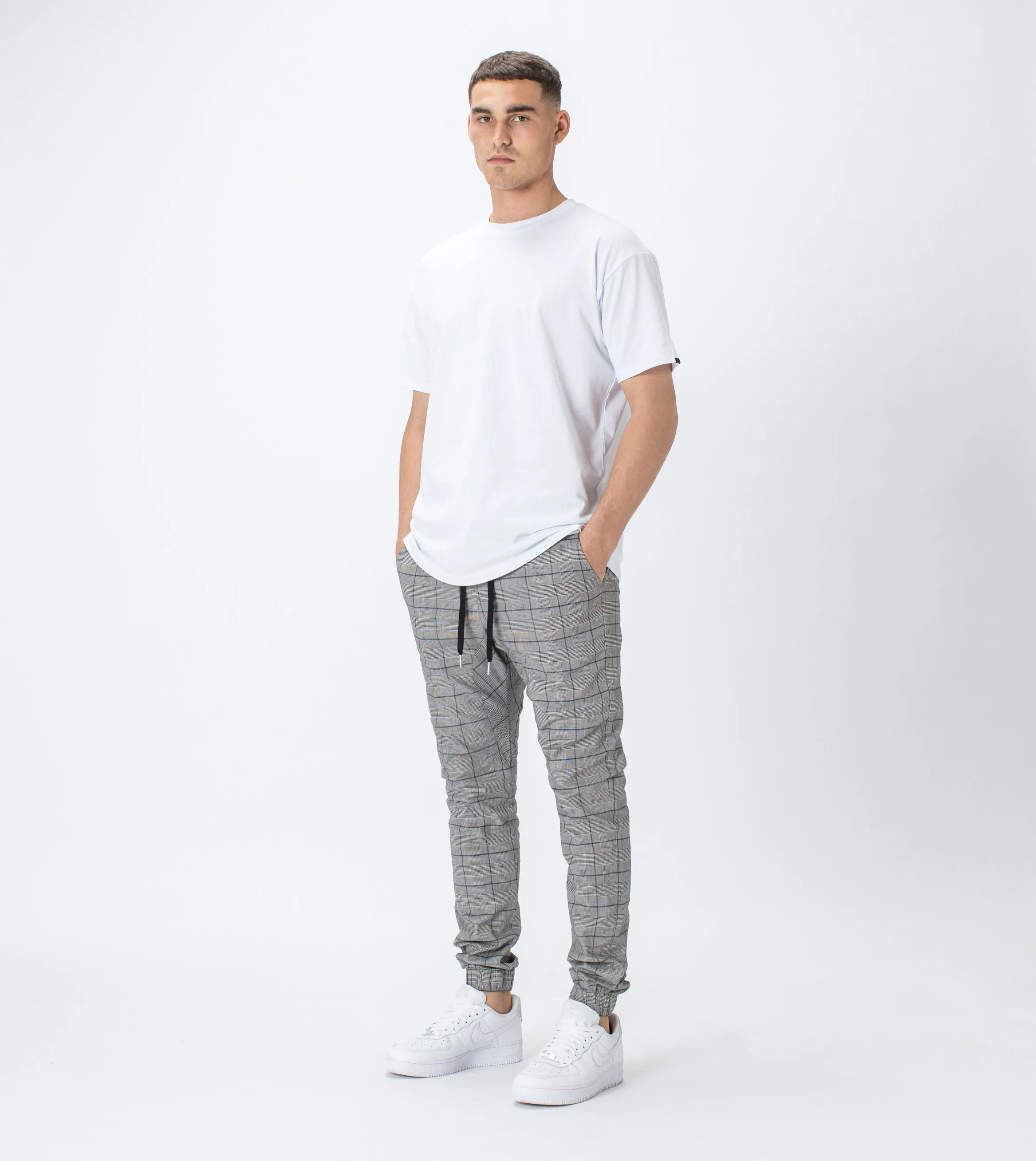 Check Sureshot Jogger Grey/Indigo