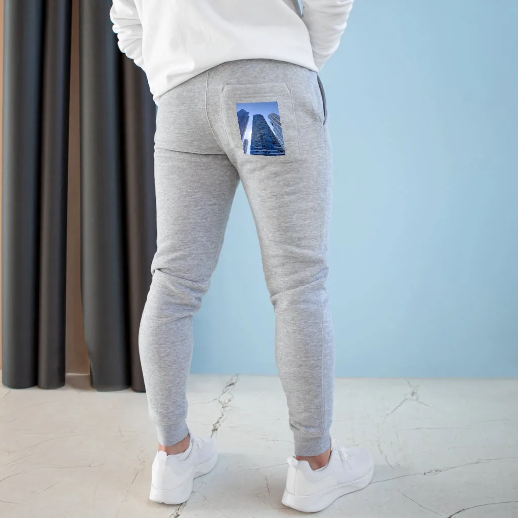 Chicago Skyline Premium Fleece Joggers