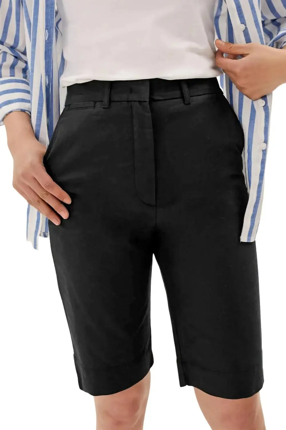 Chino Stretch Knee Shorts