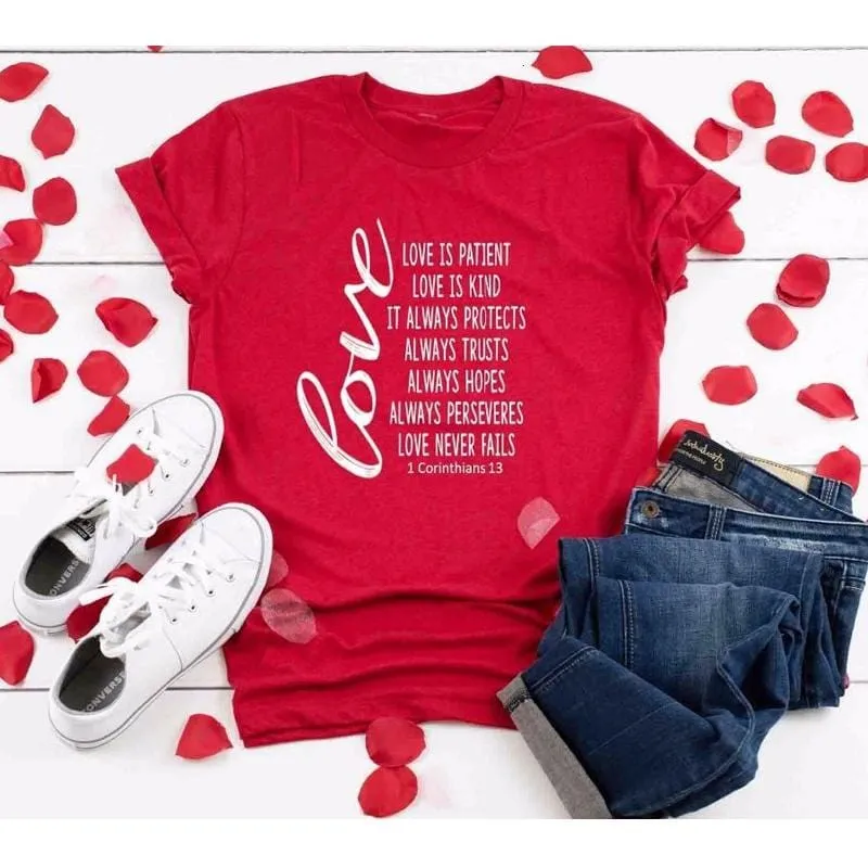 Christian T-Shirt <br> 1 Corinthians 13