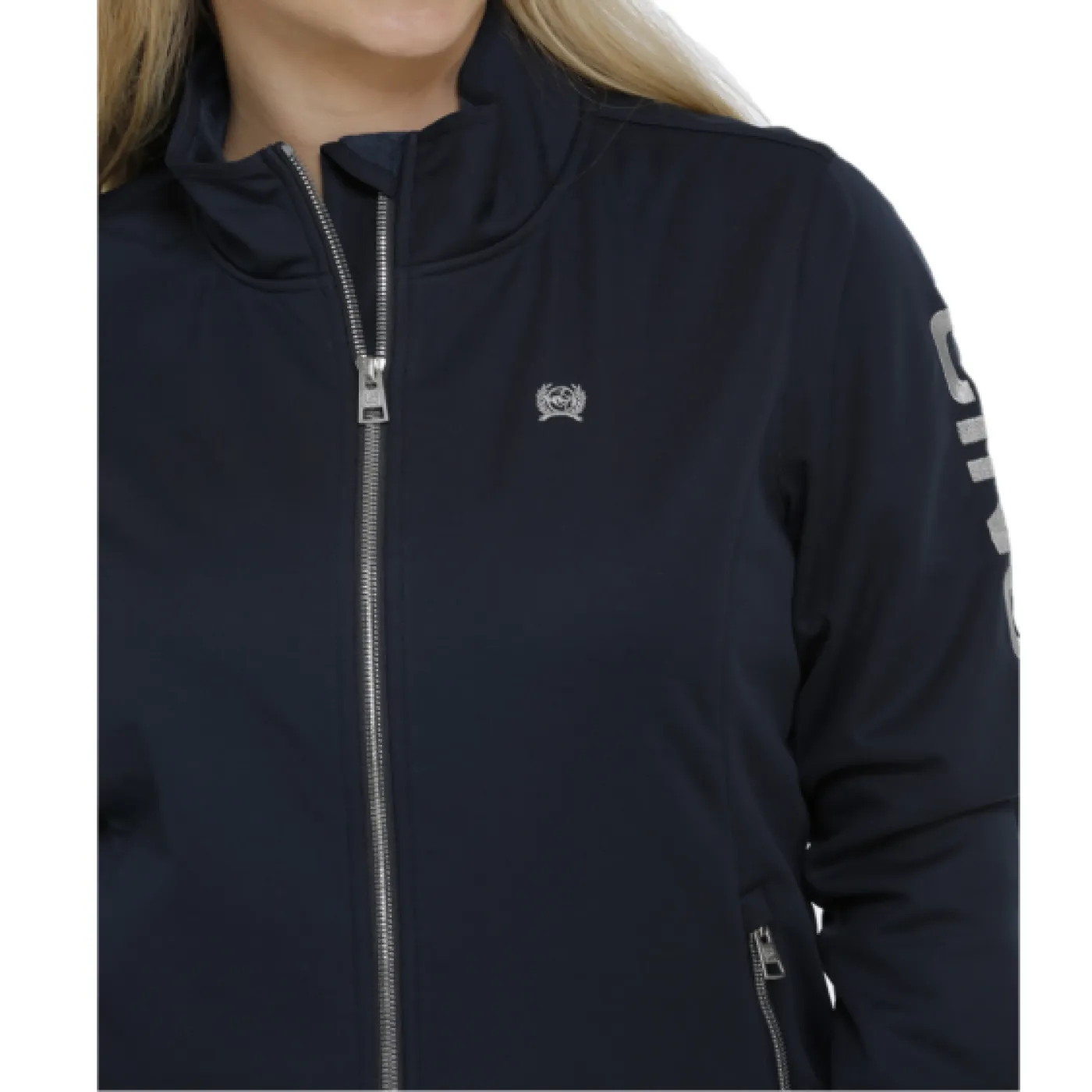 Cinch® Ladies Navy Blue Bonded Full Zip Bomber Jacket MAJ9842001