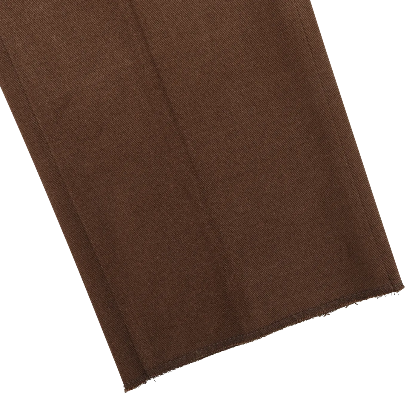 Cinnamon Brown Cotton Moleskin Trousers