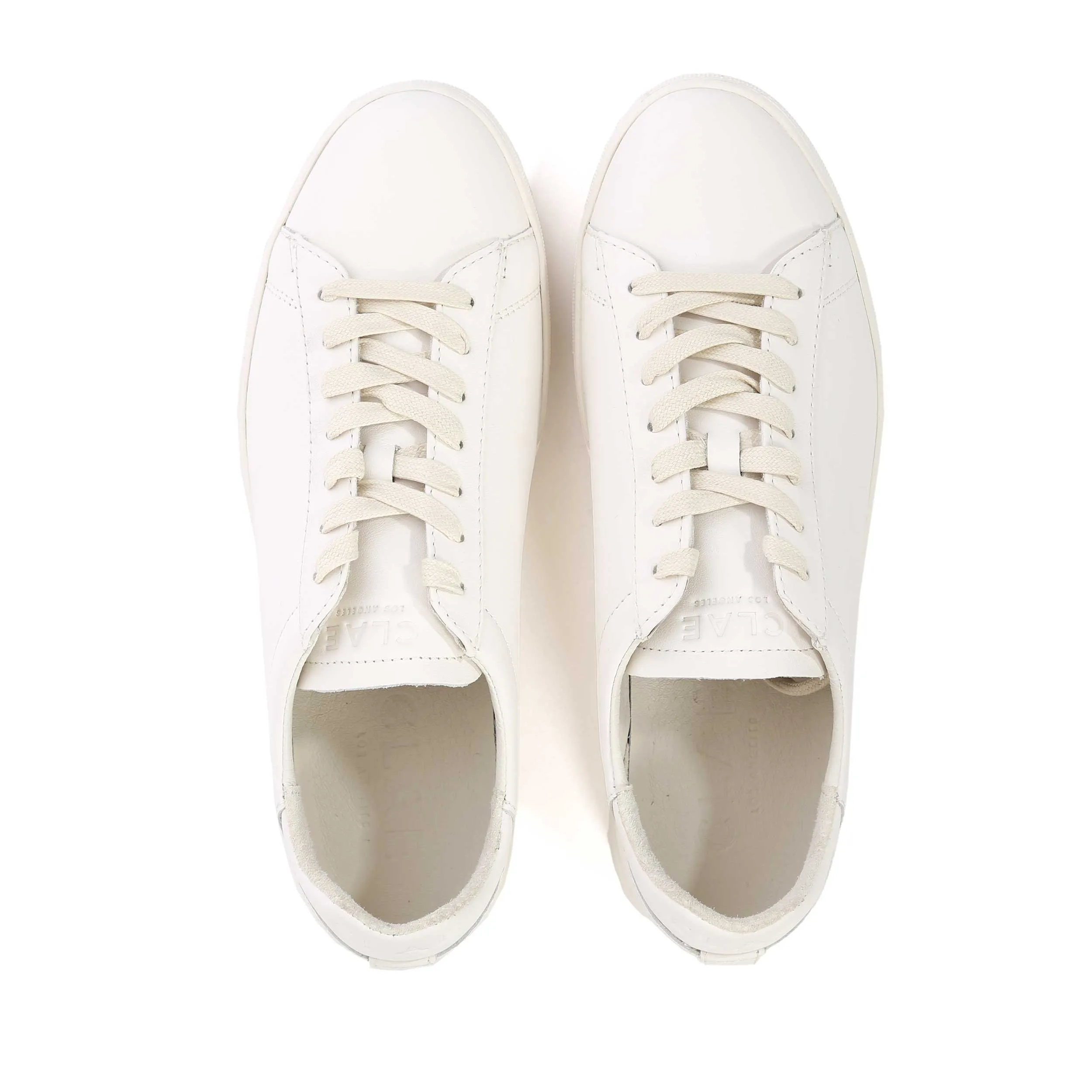 Clae Bradley Trainer in Triple Off White