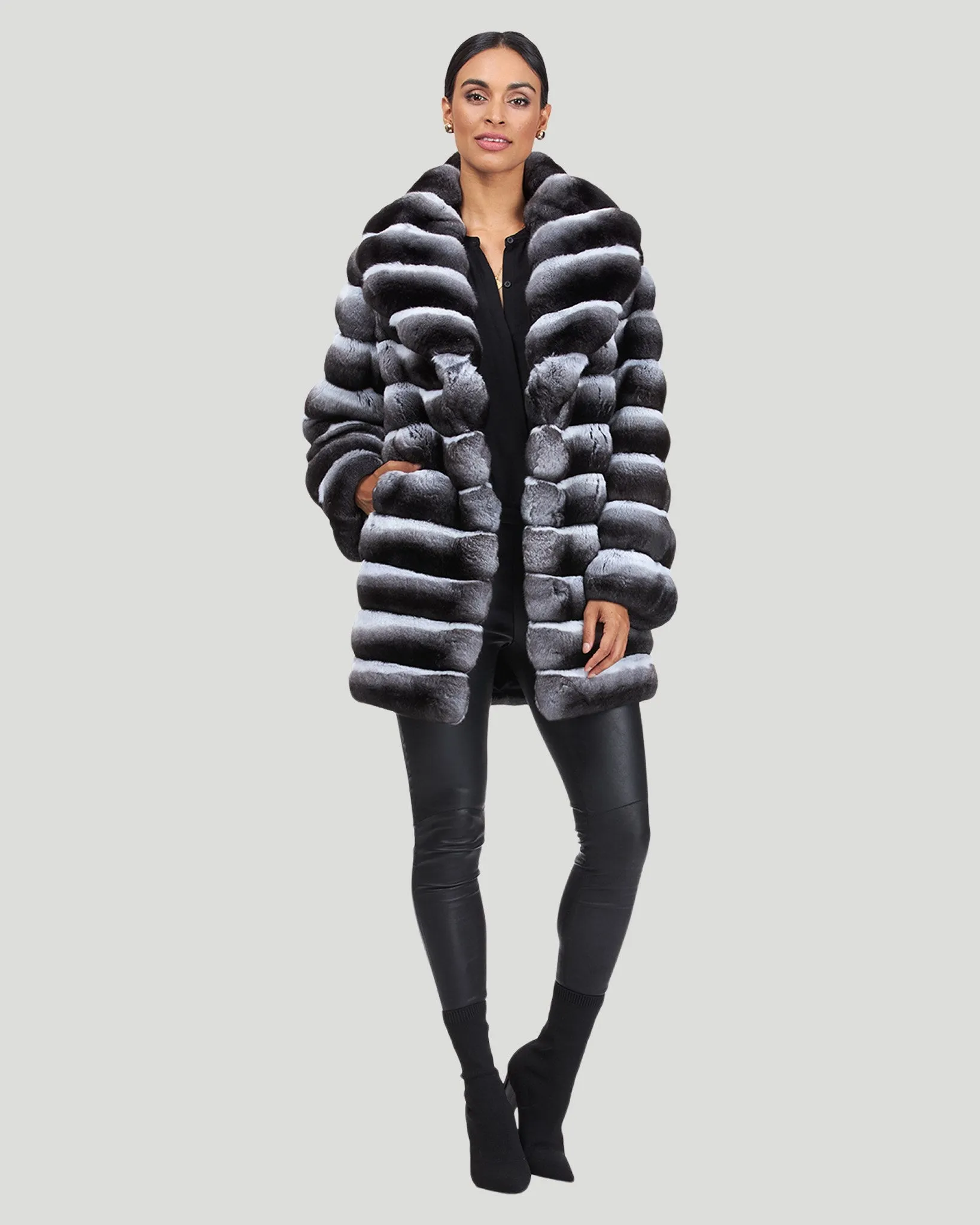 Classic Chinchilla Coat