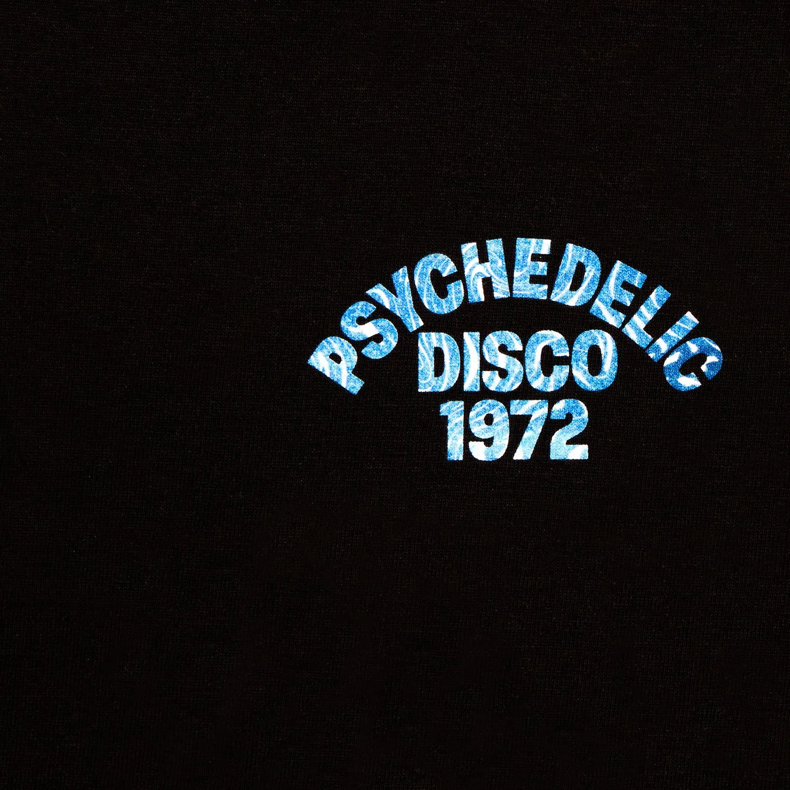 Cobalt 1972 Psychedelic Disco Back Print - Tshirt - Black