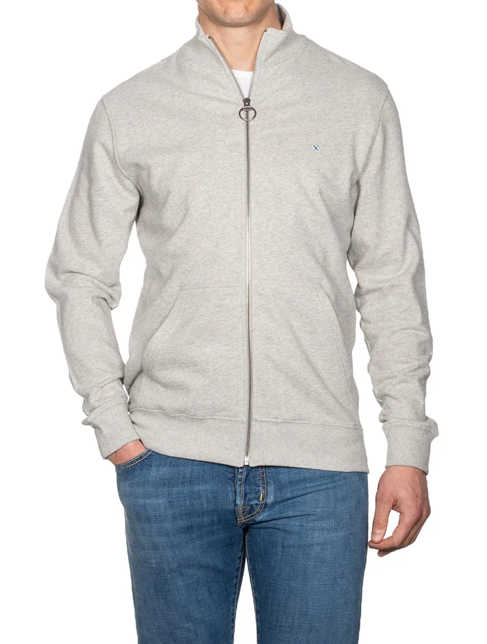 Cooklaw Zip Up Top Grey