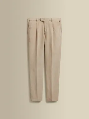 Corduroy Single Pleat Chinos