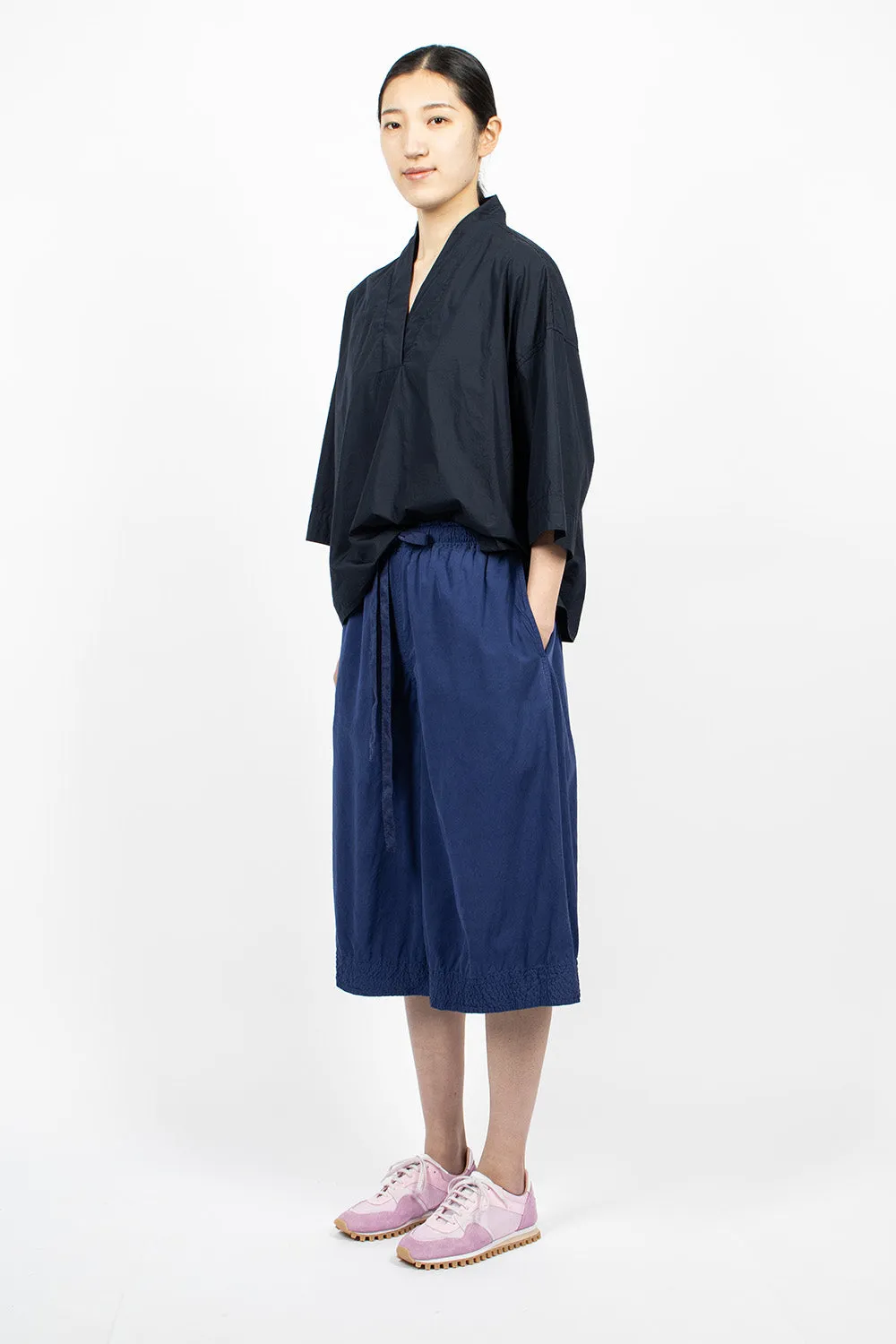 Coulisse Pant Blue Silk