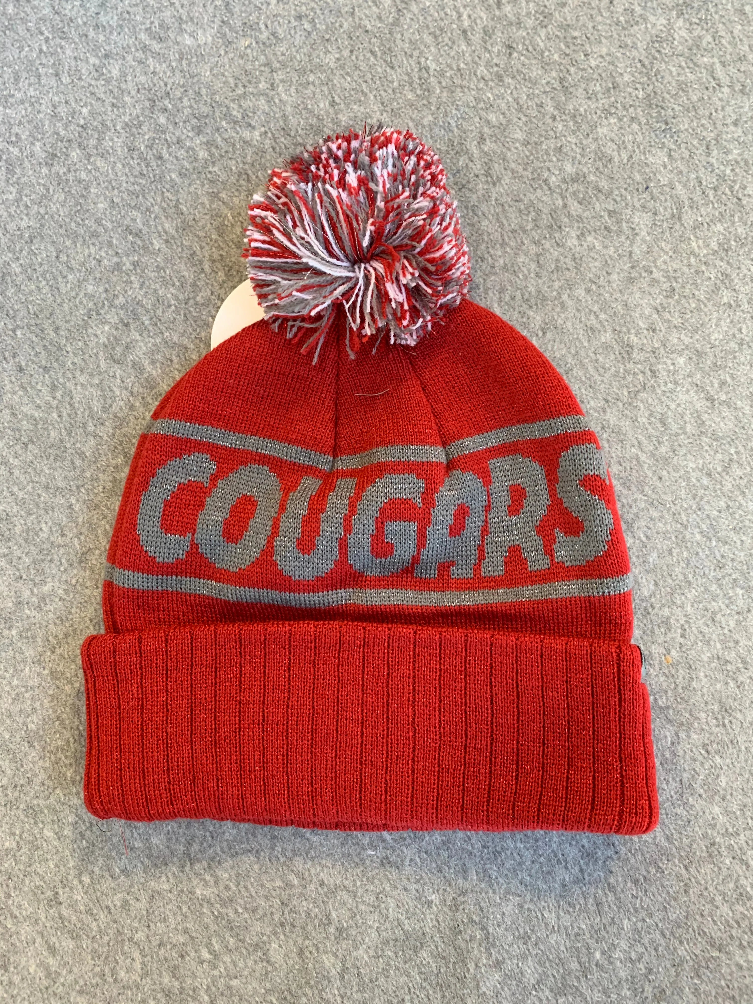 Crimson "Cougars" Beanie