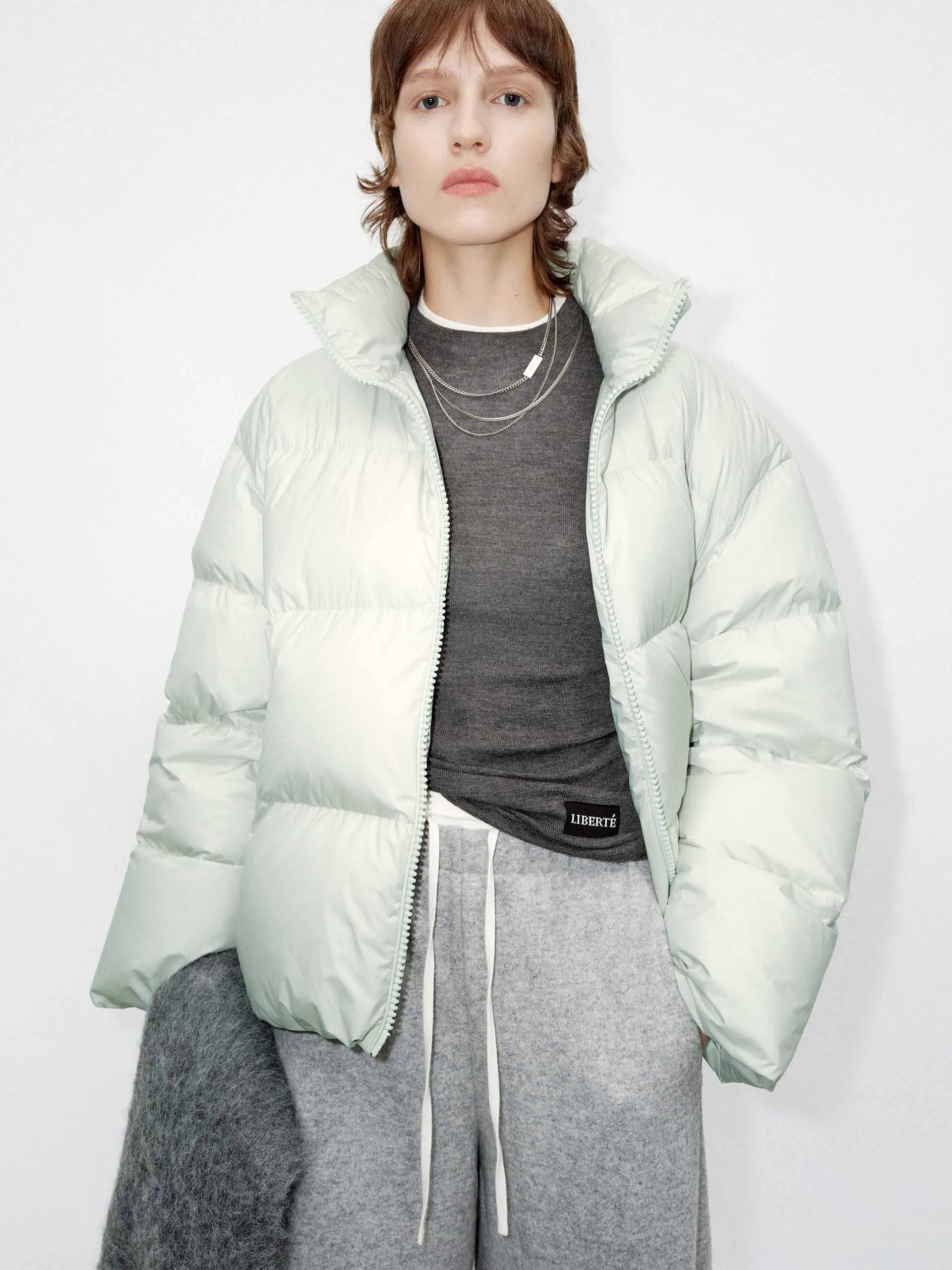 Cropped Padded Jacket