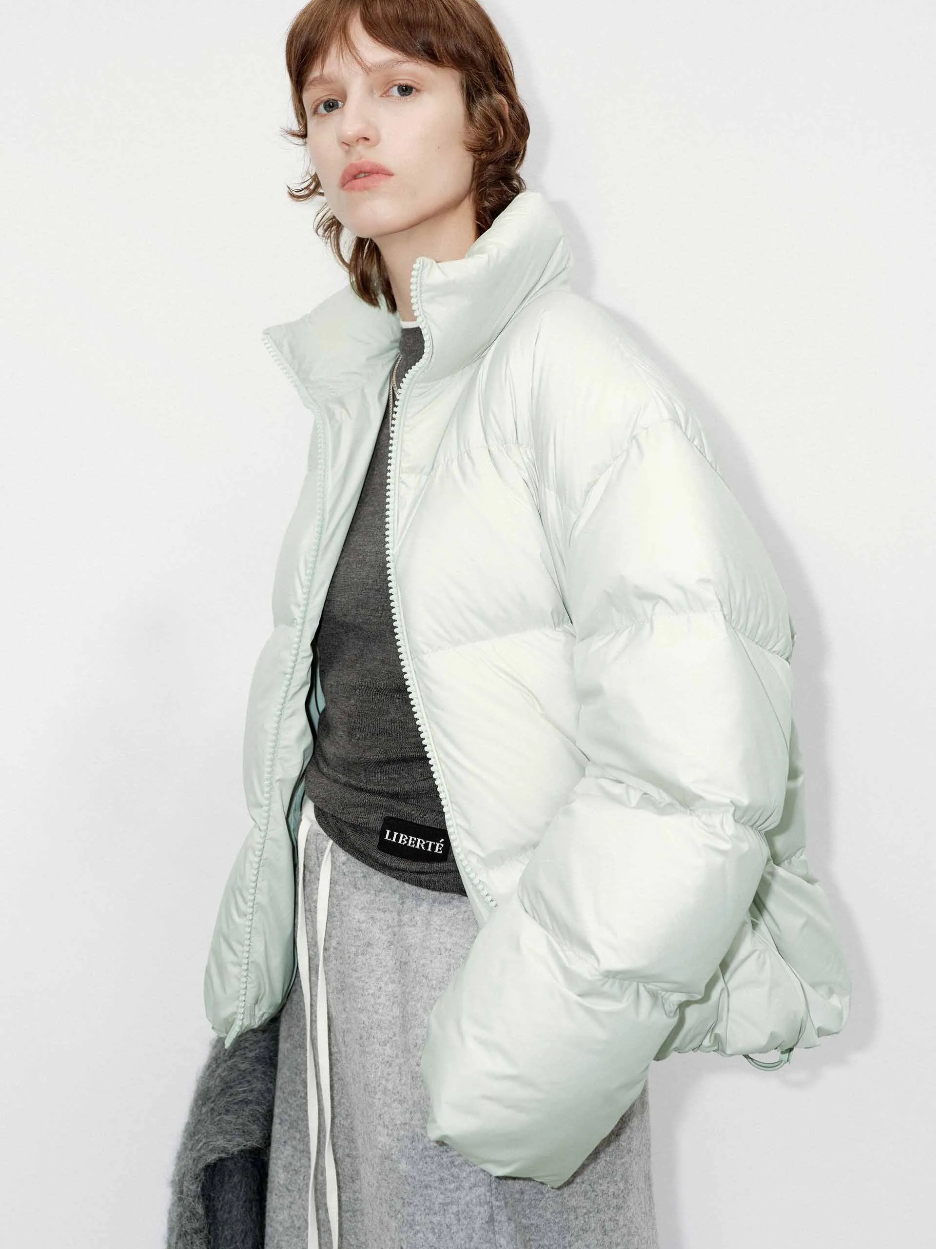 Cropped Padded Jacket