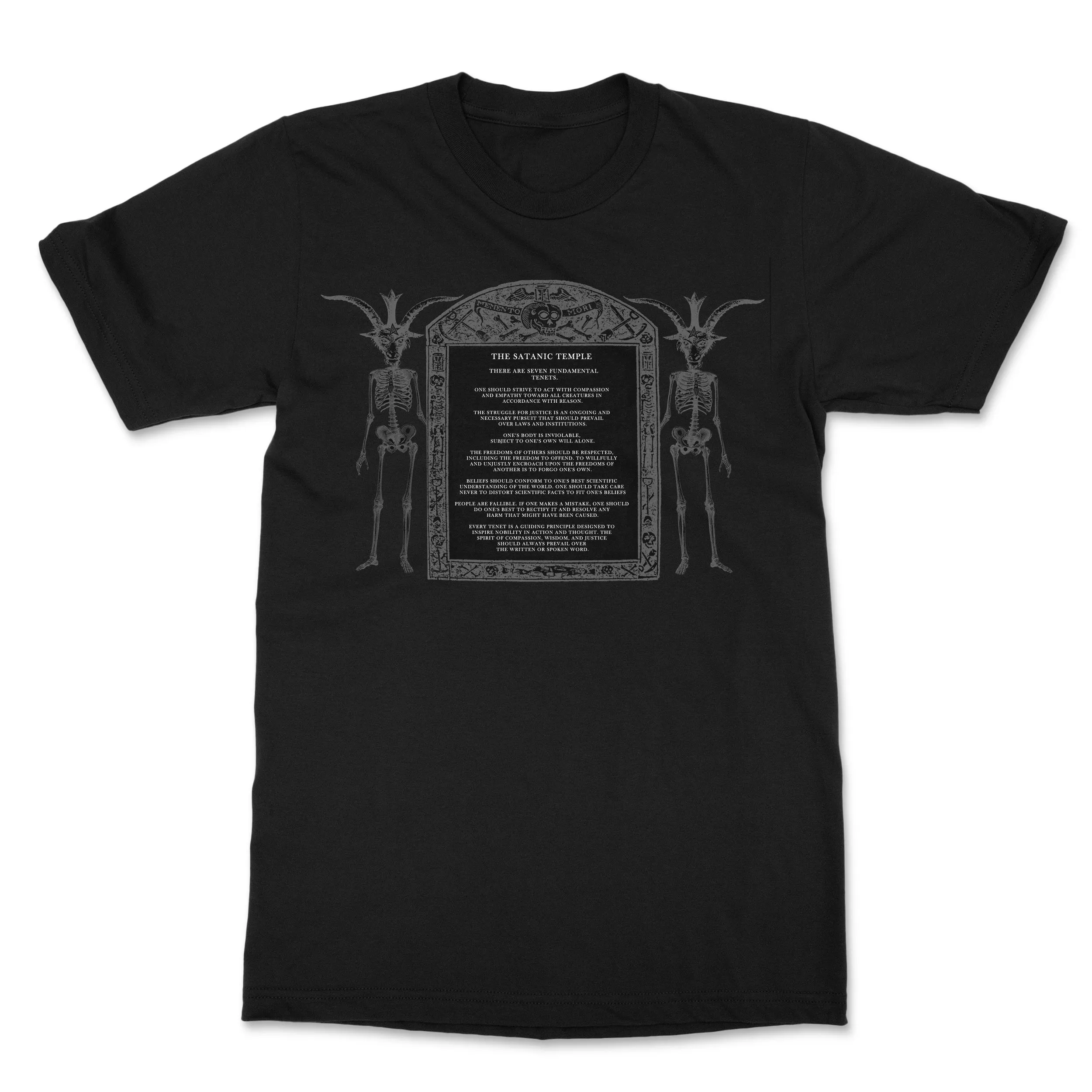 Dark Skeleton Tenets T-Shirt