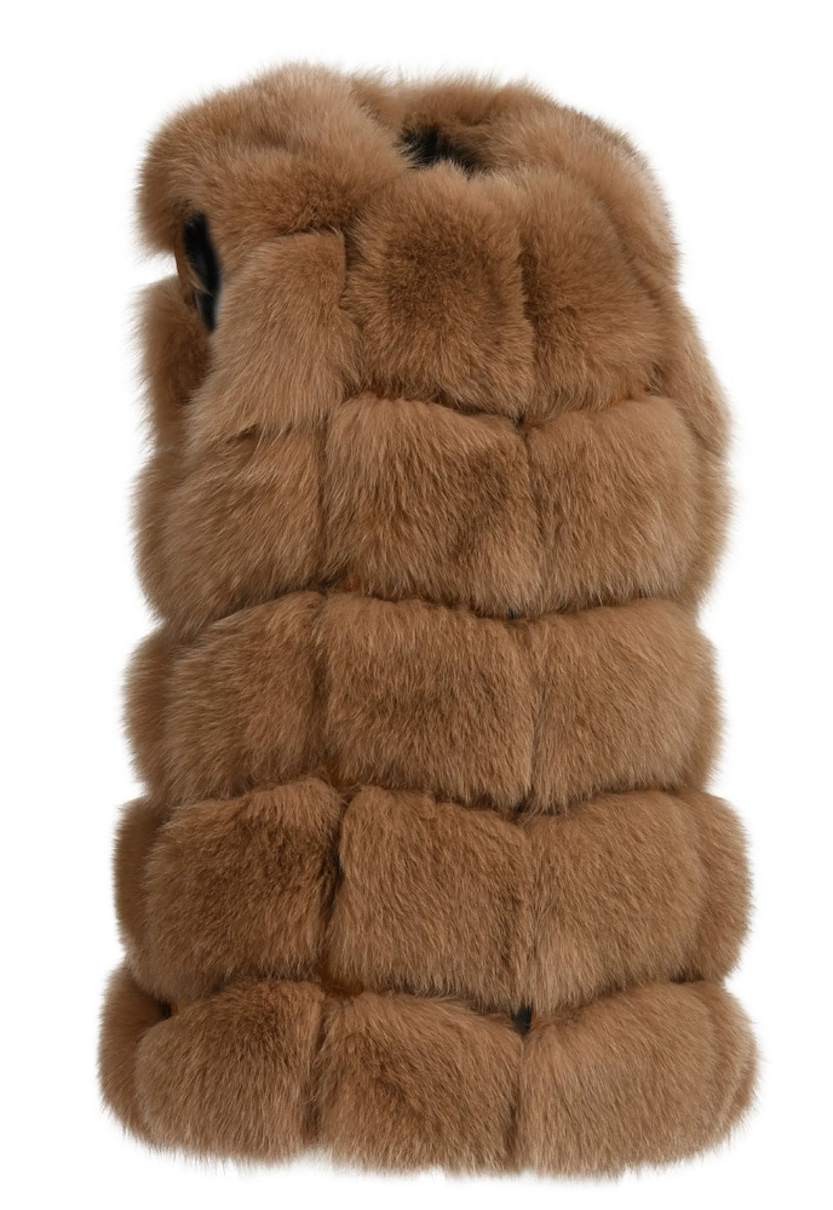 DELIA Genuine Fox Fur Vest