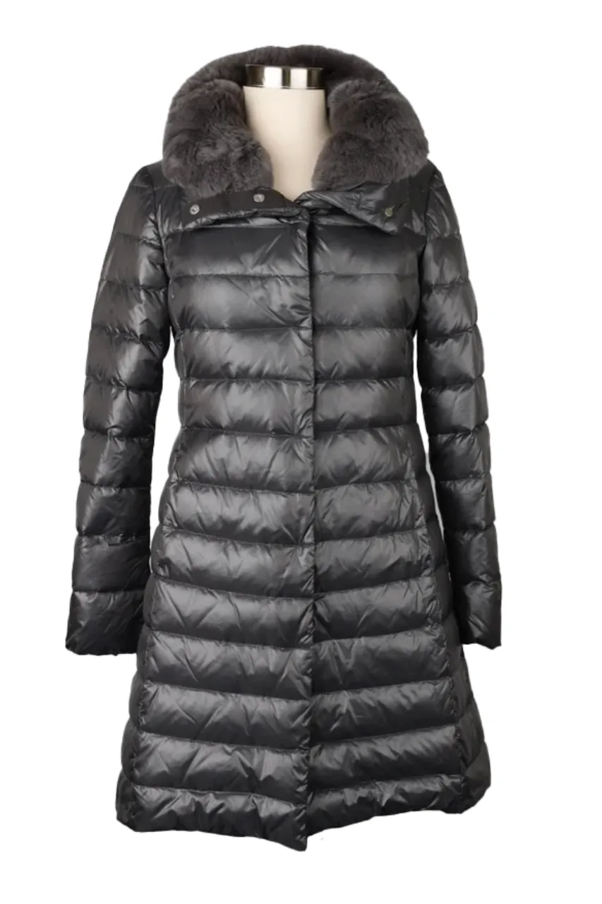 Down Filled Fur Collar Coat