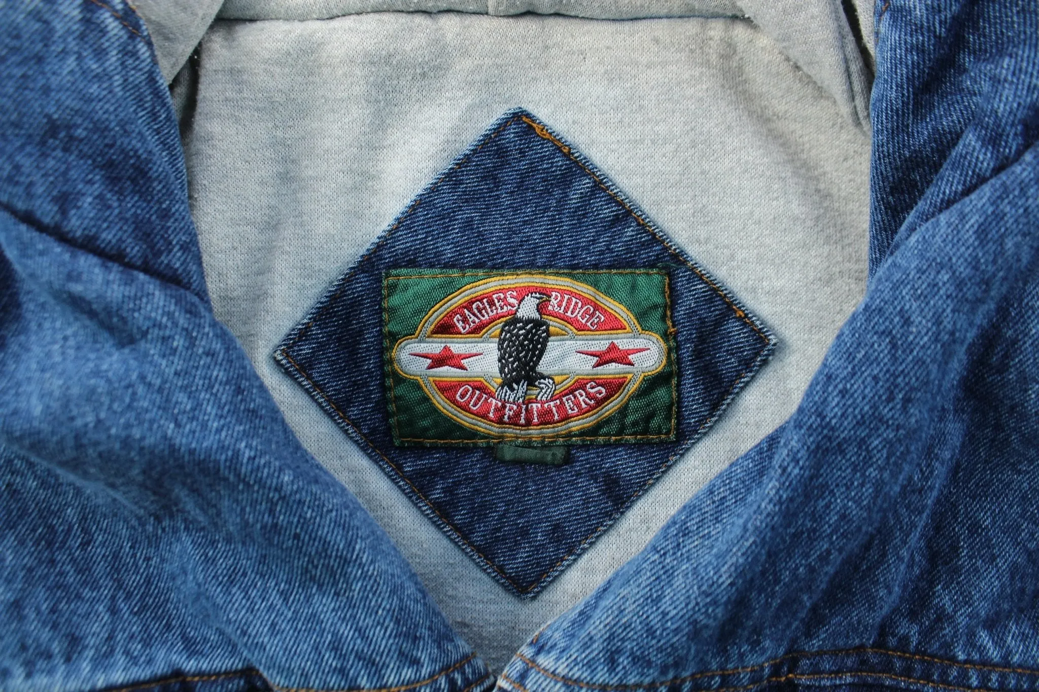 Eagles Ridge Outfitters Denim Bomber Jacket