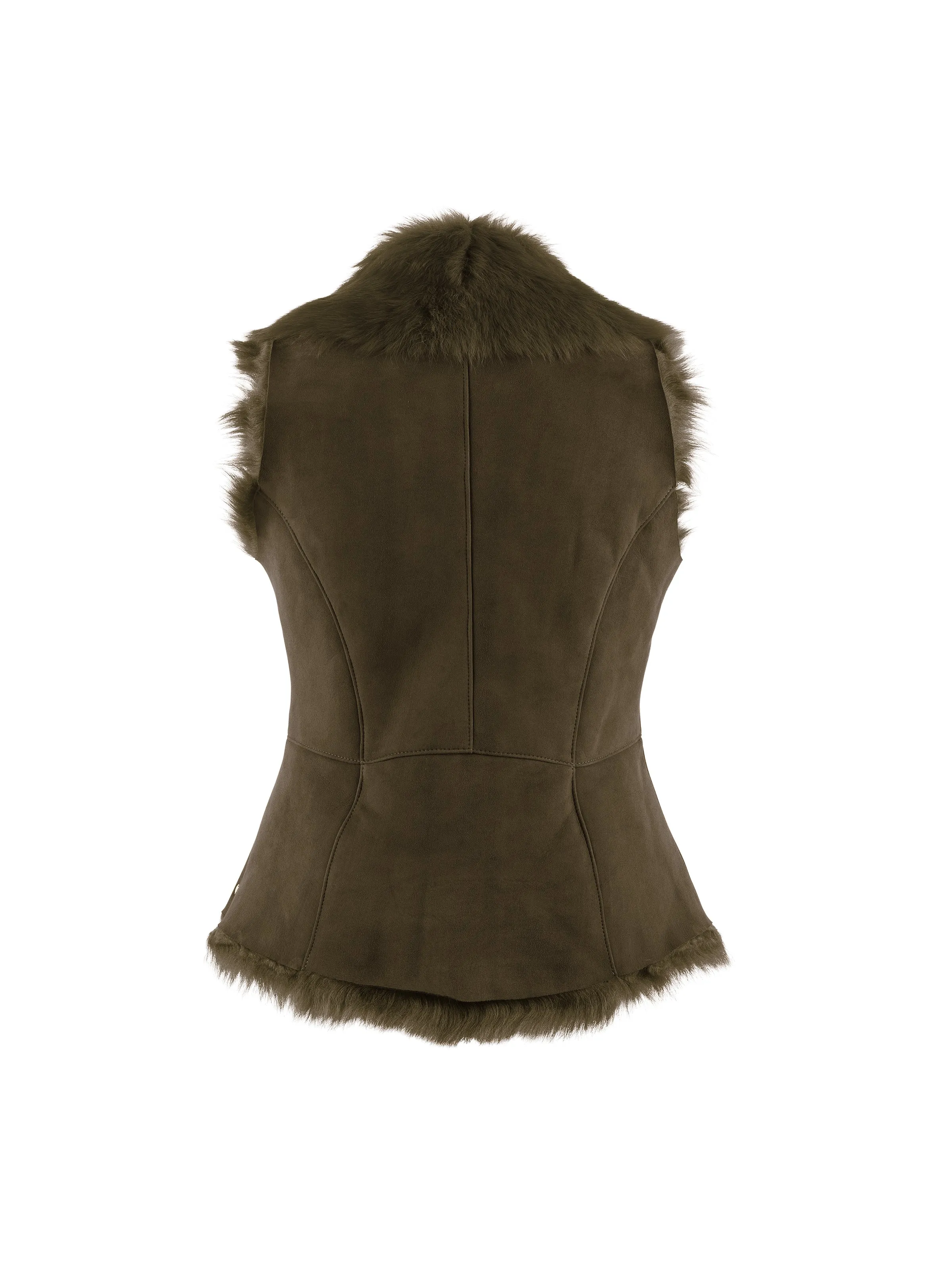 Elizabeth Gilet - Moss Green