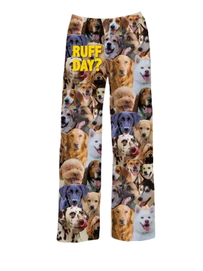 F Brief Insanity Ruff Day? Dog Pajama Lounge Pants