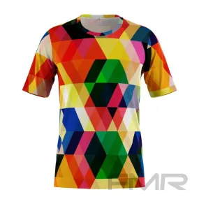 FMR Men's Prismatic Short Sleeve Running Shirt