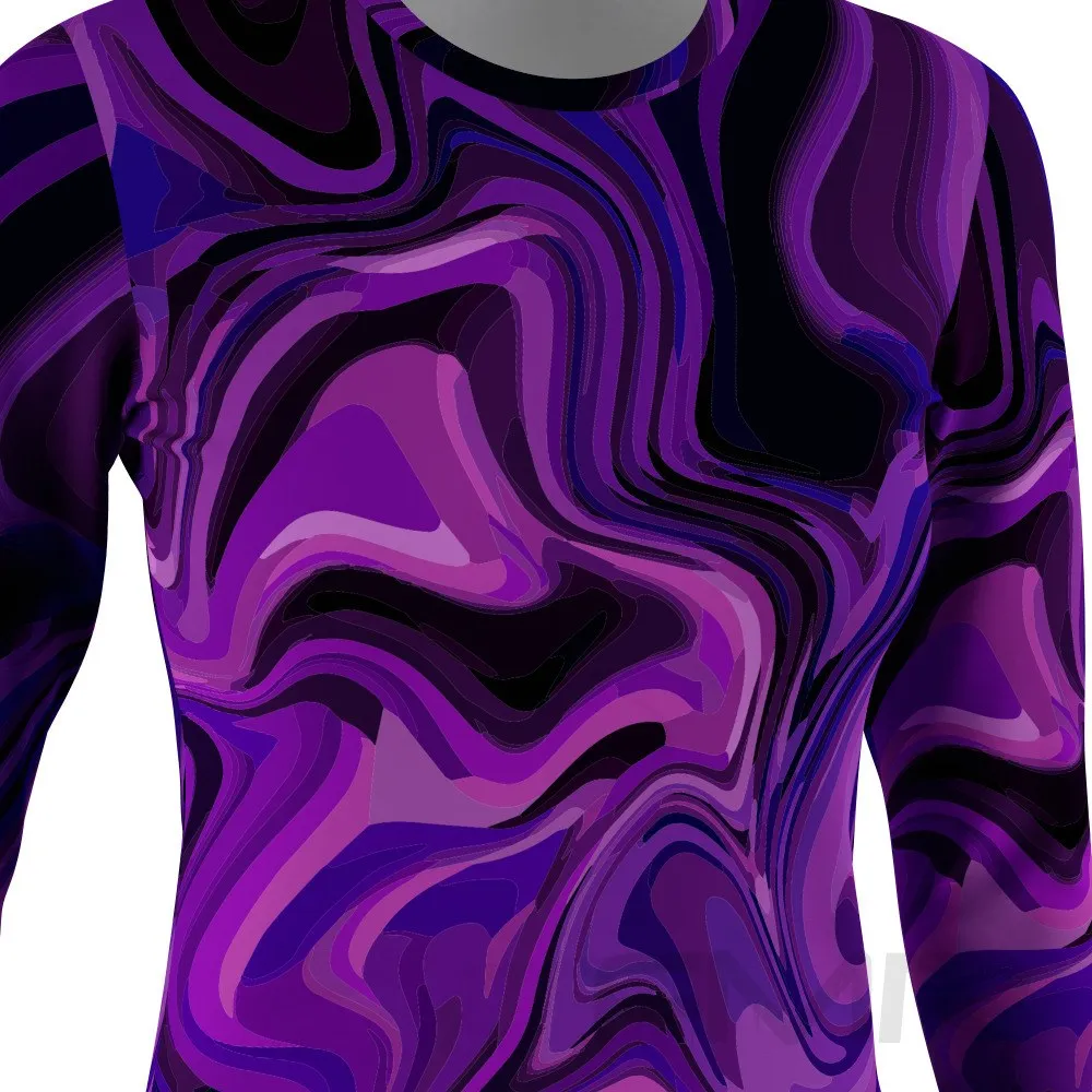 FMR Women's Purple Long Sleeve T-Shirt