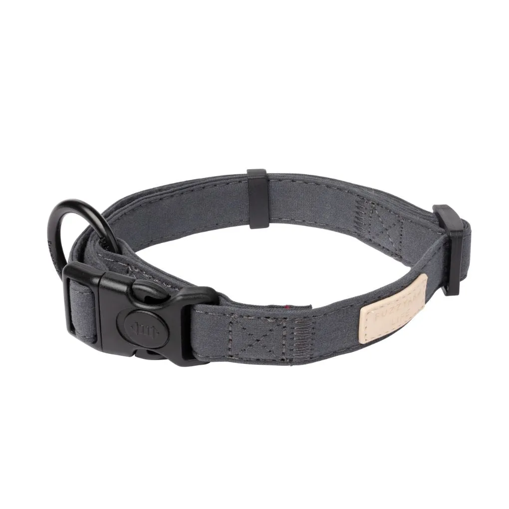 Fuzzyard Life Dog Collar Slate Grey