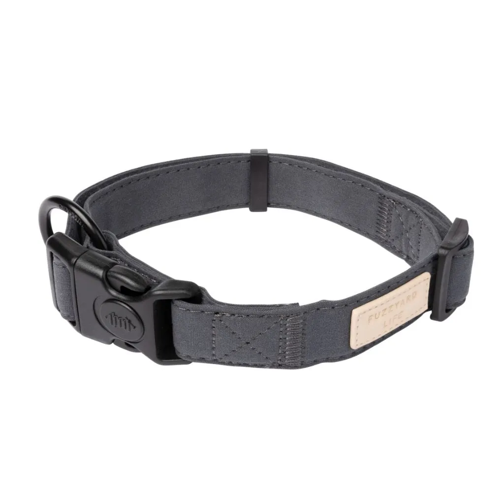 Fuzzyard Life Dog Collar Slate Grey