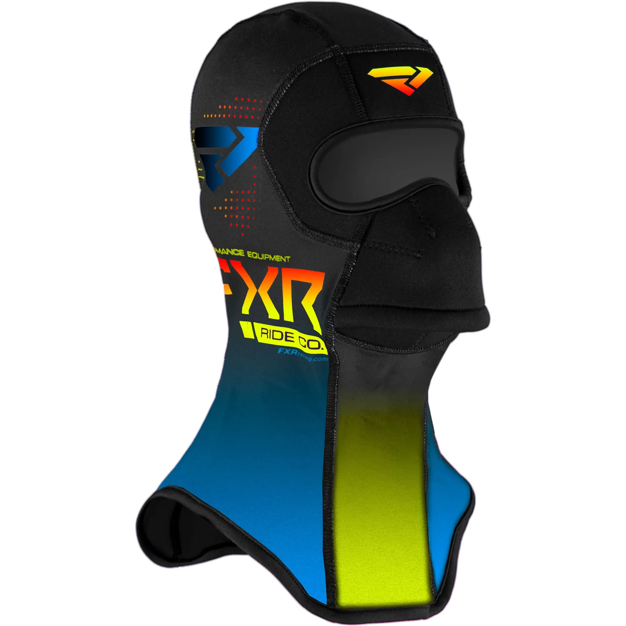 FXR Boost Anti-Fog Snowmobile Balaclava Inferno Blue