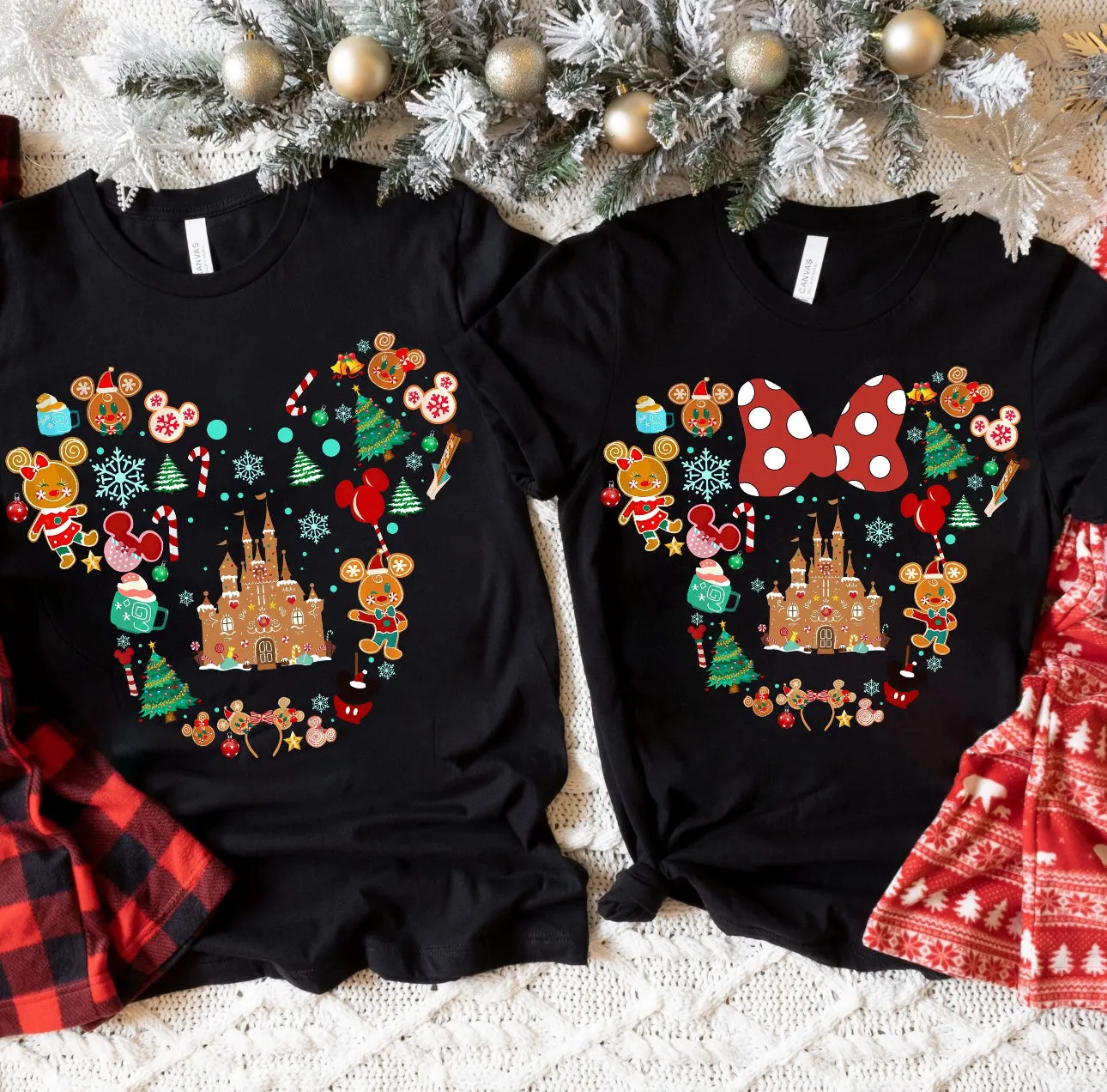 Gingerbread Castle Shirt for Adults and Kids